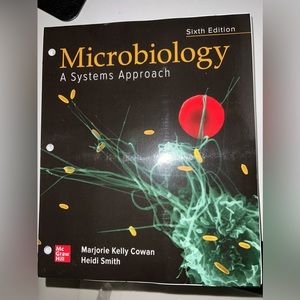 Microbiology 6th Ed. College textbook.